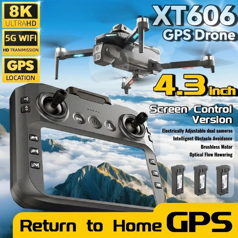 Drone Photogrammetry - Best Deal XT606 MAX Drone GPS