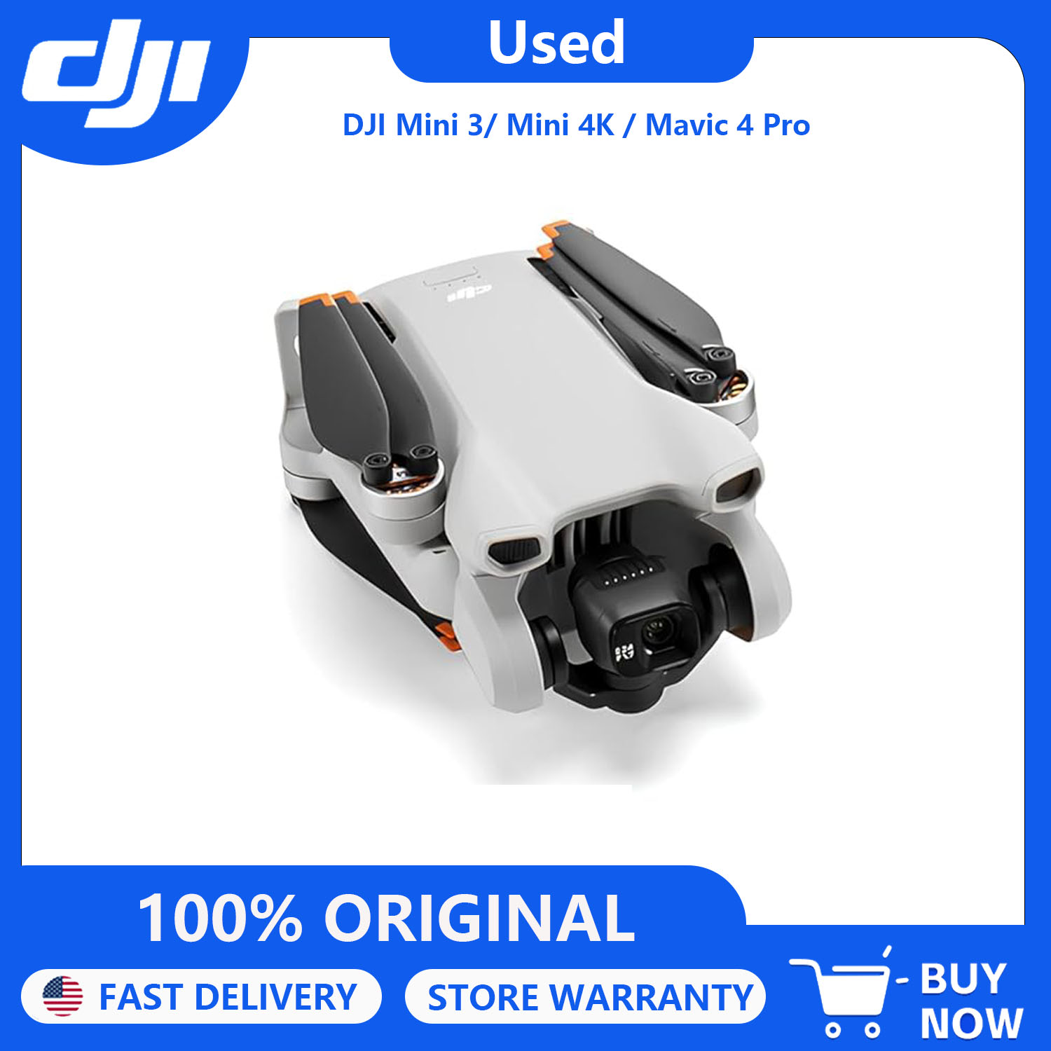 Refurbished DJI Mini 3 / Mini  - Drone Photogrammetry recension och pris