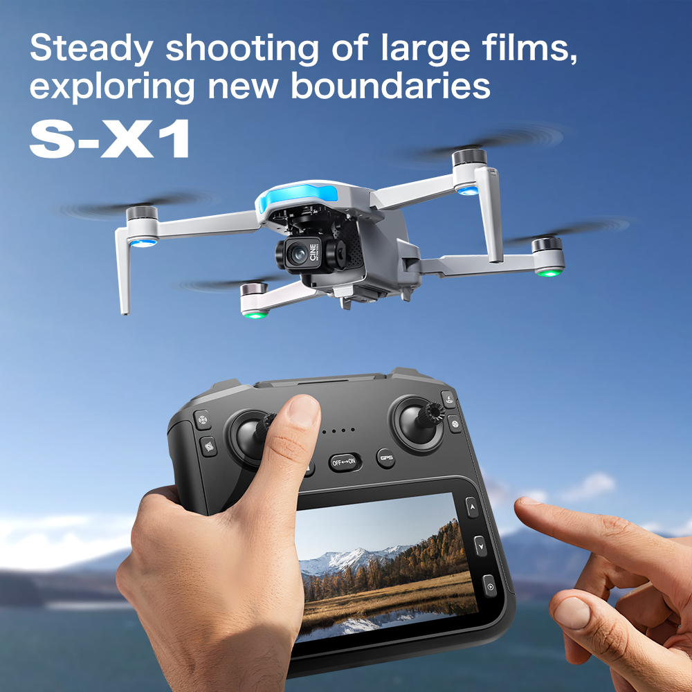 Original S-X1 GPS Drone 8KHD p - Drone Photogrammetry recension och pris