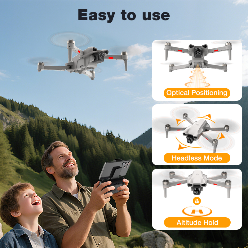 NEW Hot L017 Pro Drone Brushle - Drone Photogrammetry recension och pris