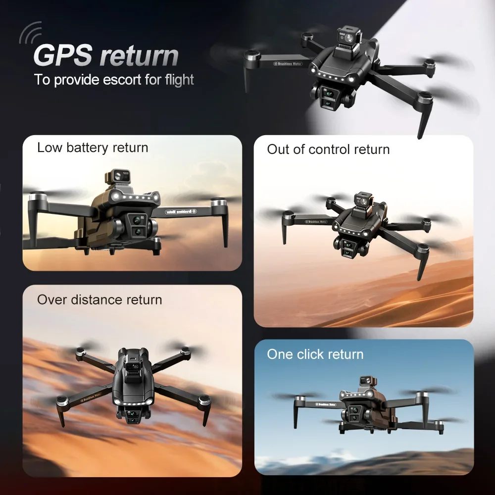 Original V198GPS 4K Drone Prof - Drone Video Production recension och pris